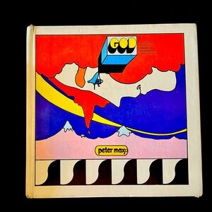 Peter Max "GOD" Psychedelic Art Book